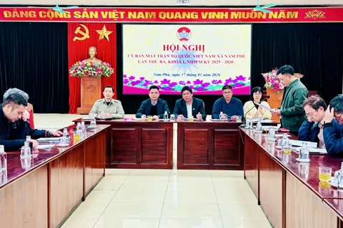 MTTQ Việt Nam xã Nam Phù xác định chủ đề công tác năm 2026