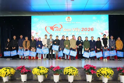 Xã Phù Đổng: Ấm áp chương trình “Xuân nhân ái - Tết sum vầy” năm 2026