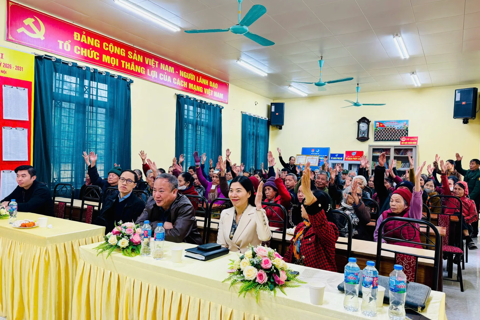 Hoàn thành lấy ý kiến cử tri nơi cư trú tại xã Nam Phù: Thước đo uy tín, trách nhiệm người ứng cử