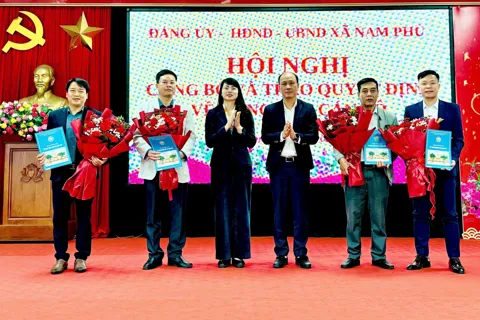 Xã Nam Phù: Kiện toàn đội ngũ cán bộ chủ chốt, đáp ứng yêu cầu trong giai đoạn mới 
