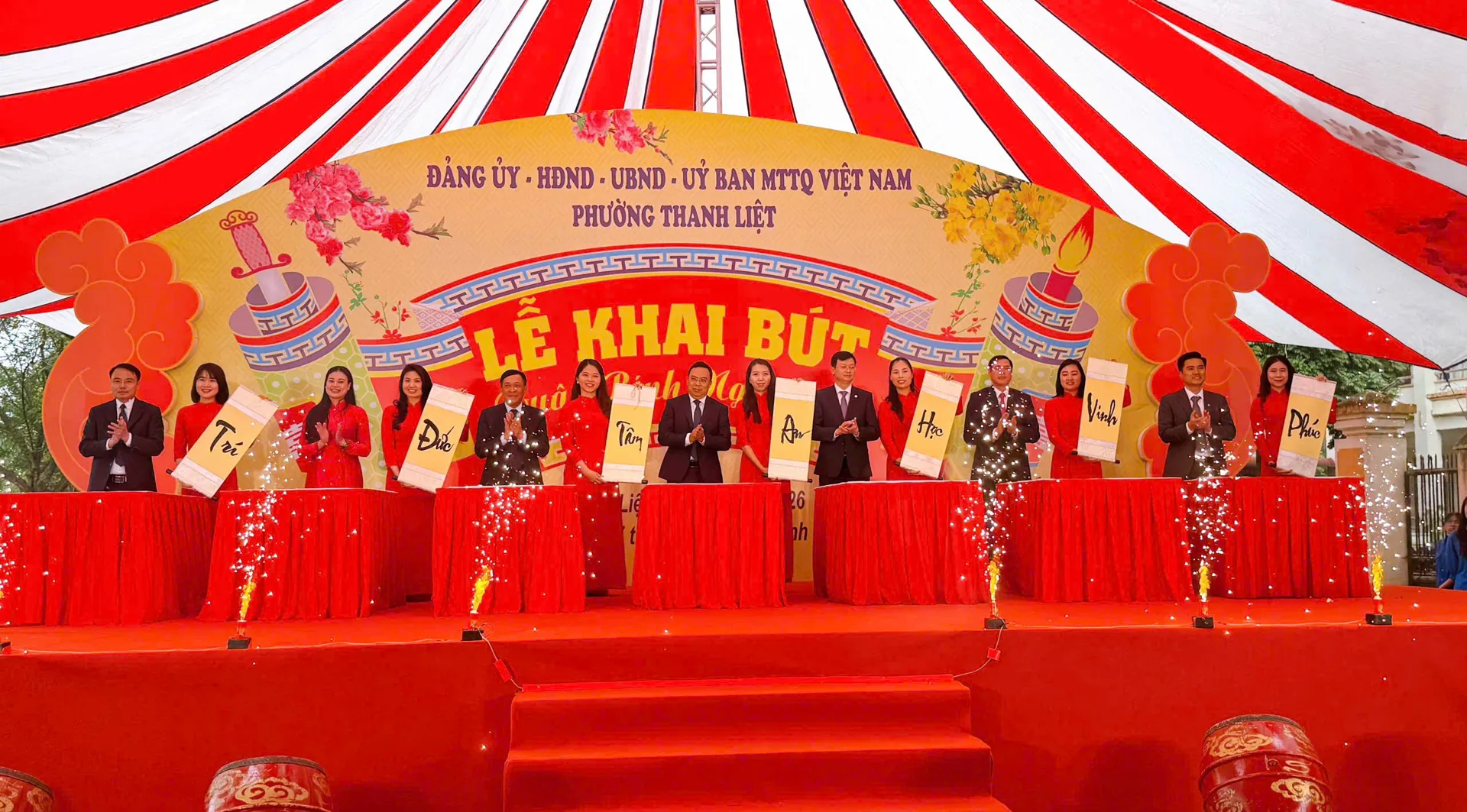 Thanh Liệt khai bút đầu Xuân Bính Ngọ 2026, tiếp nối mạch nguồn hiếu học
