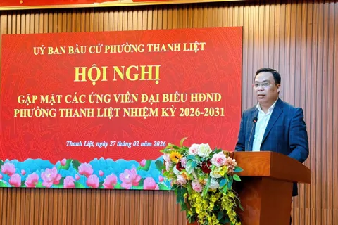 Thanh Liệt gặp mặt 38 ứng cử viên đại biểu HĐND phường khóa II, nhiệm kỳ 2026 - 2031