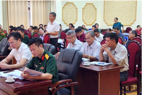 Xã Ngọc Hồi: xét duyệt tiêu chuẩn tuyển chọn và gọi công dân nhập ngũ đối với 895 hồ sơ
