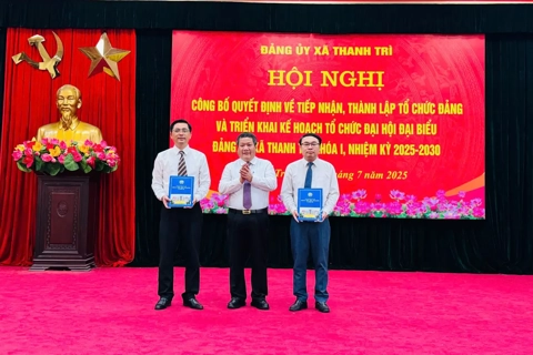 Xã Thanh Trì dự kiến tổ chức Đại hội đại biểu Đảng bộ trước ngày 31/7