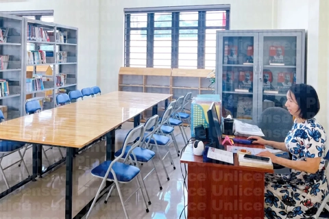Thư viện Trung tâm Văn hóa - Thông tin và Thể thao phường Thanh Liệt chính thức đi vào hoạt động