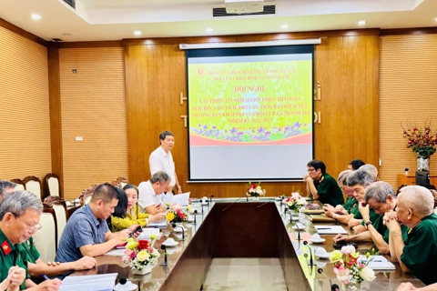 Hội Cựu chiến binh xã Thanh Trì lấy phiếu tín nhiệm nhân sự tham gia Ban Chấp hành Hội
