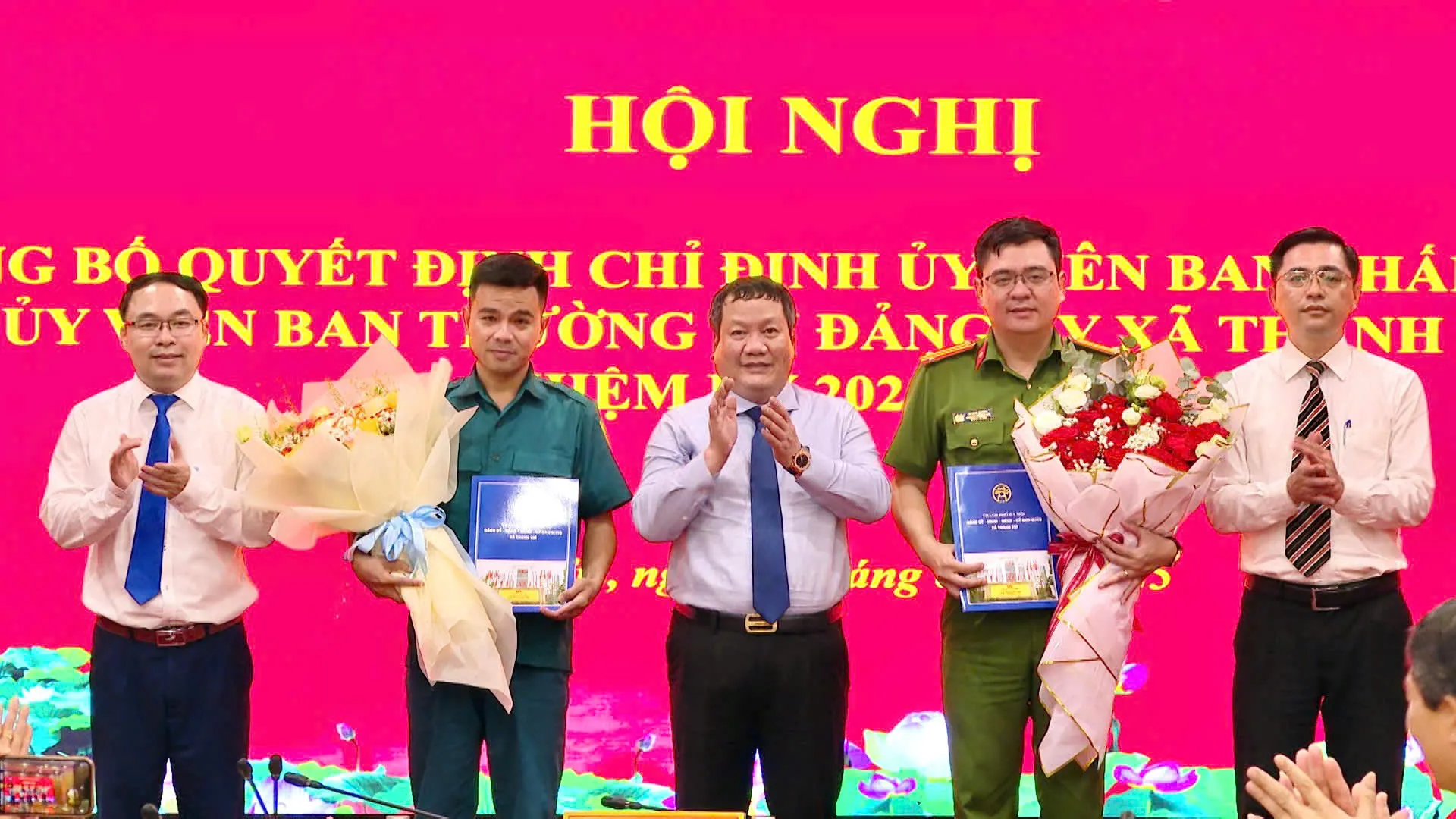 Xã Thanh Trì: Công bố Quyết định chỉ định Ủy viên BCH, Ủy viên BTV Đảng ủy xã nhiệm kỳ 2025 - 2030