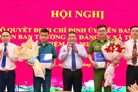 Xã Thanh Trì: Công bố Quyết định chỉ định Ủy viên BCH, Ủy viên BTV Đảng ủy xã nhiệm kỳ 2025 - 2030