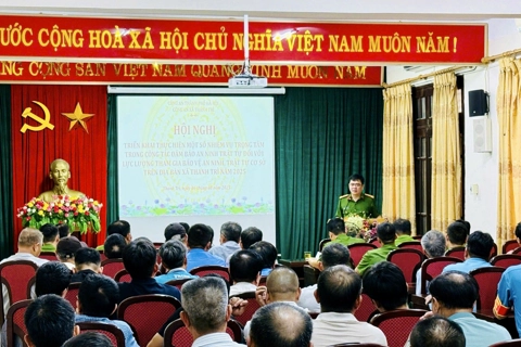 Công an xã Thanh Trì: Xây dựng lực lượng an ninh cơ sở vững mạnh, ngang tầm nhiệm vụ