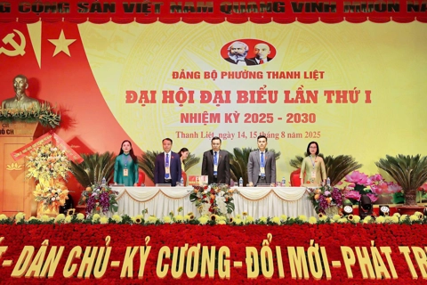 225 đại biểu dự phiên trù bị Đại hội Đảng bộ phường Thanh Liệt lần thứ I, nhiệm kỳ 2025 - 2030