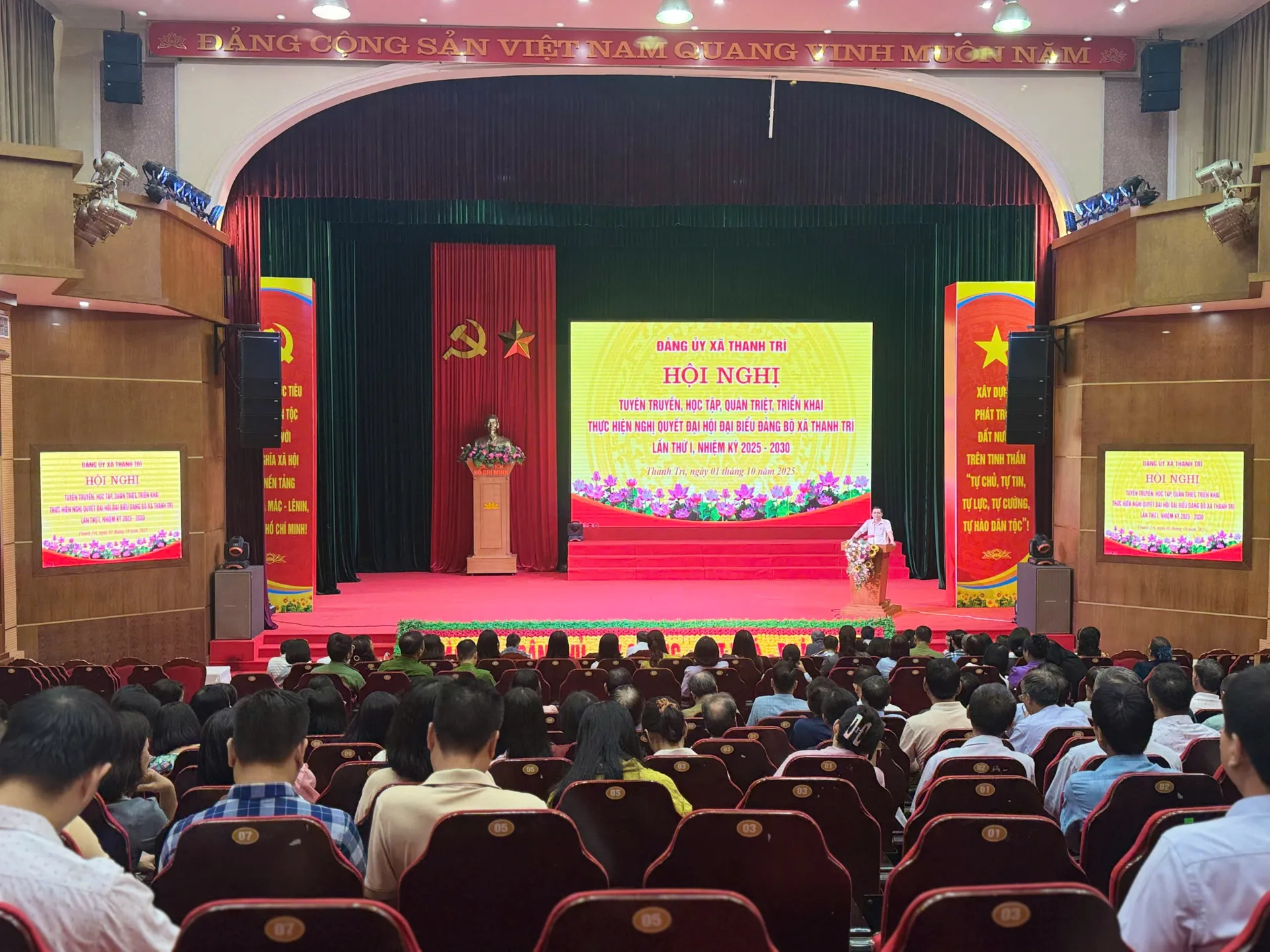 Đảng ủy xã Thanh Trì: Quán triệt Nghị quyết Đại hội Đảng bộ xã lần thứ I, nhiệm kỳ 2025 – 2030