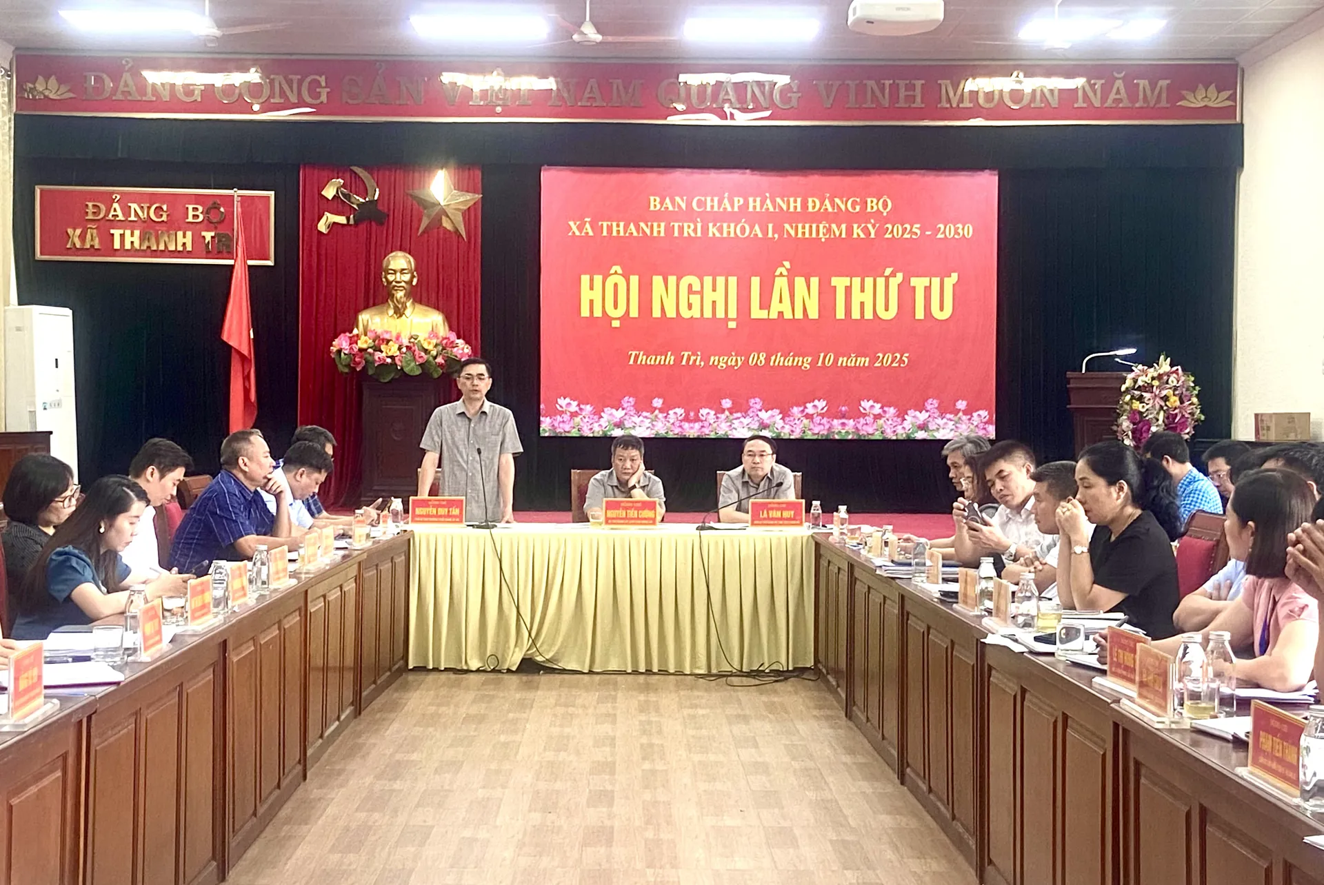 Xã Thanh Trì: Phấn đấu hoàn thành và vượt chỉ tiêu thu ngân sách năm 2025