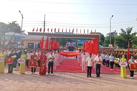 Gần 1.500 vận động viên tham gia Đại hội Thể dục - Thể thao xã Đại Thanh lần thứ I năm 2025