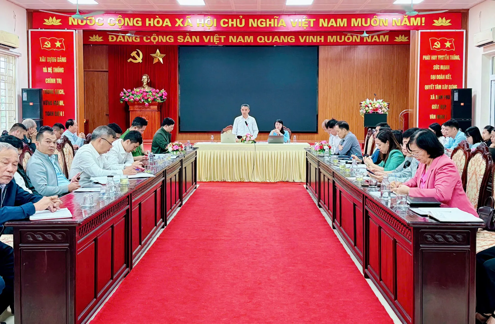 Xã Nam Phù: đẩy mạnh công tác xây dựng Đảng, phát triển kinh tế – xã hội những tháng cuối năm