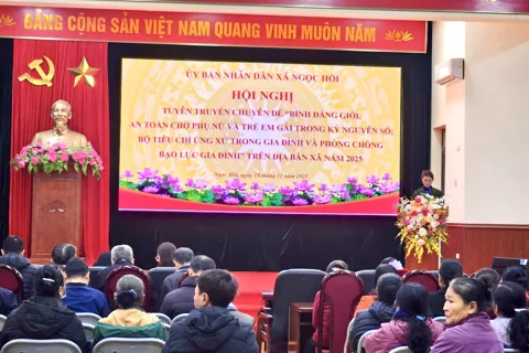 Ngọc Hồi: tuyên truyền bình đẳng giới và phòng chống bạo lực gia đình
