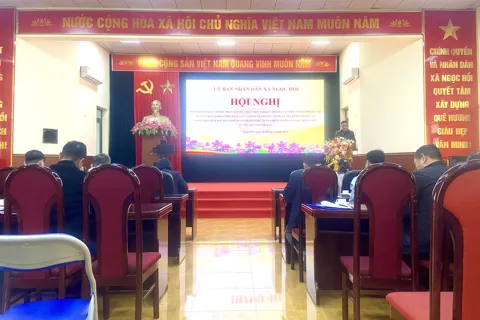 Xã Ngọc Hồi triển khai kế hoạch giải tỏa các công trình vi phạm trên đất đã giải phóng mặt bằng