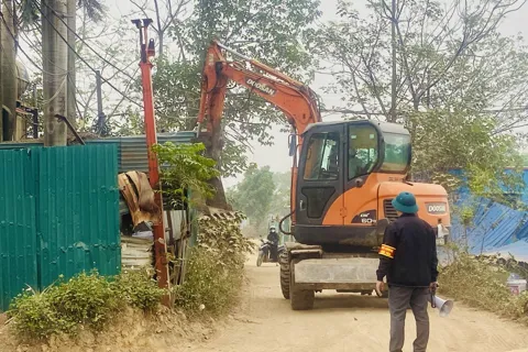 Xã Ngọc Hồi triển khai giải tỏa, bàn giao mặt bằng phục vụ dự án đường sắt đô thị