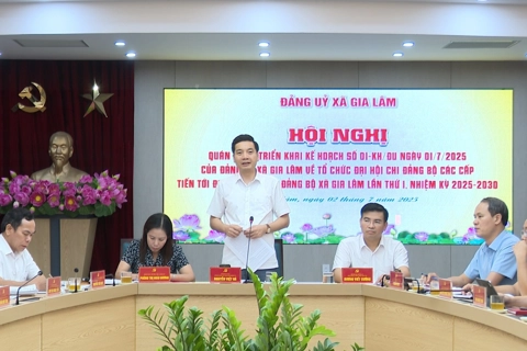 Xã Gia Lâm đặt mục tiêu Đại hội Đảng trước ngày 10/8