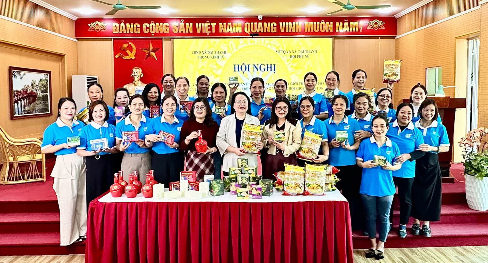 Xã Đại Thanh thúc đẩy thương mại điện tử, mở rộng thị trường cho hộ kinh doanh địa phương