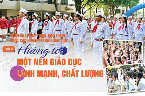 Bài 4: Hướng tới một nền giáo dục lành mạnh, chất lượng