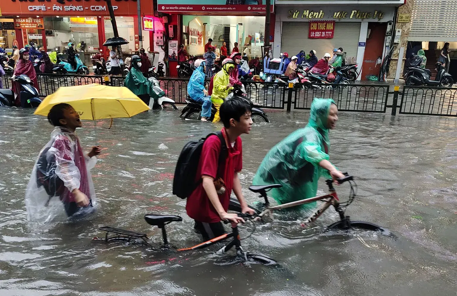 Hà Nội: trường học chủ động phương án ứng phó với ảnh hưởng của cơn bão số 10
