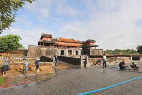 Ứng phó và khắc phục thiên tai đối với di tích, bảo tàng tại Huế