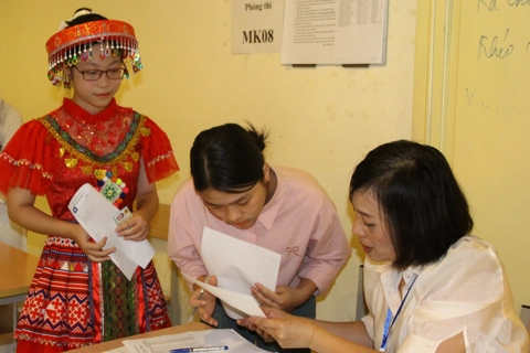 Hơn 3.000 thí sinh dự thi năng khiếu vào Trường Đại học Sư phạm Hà Nội