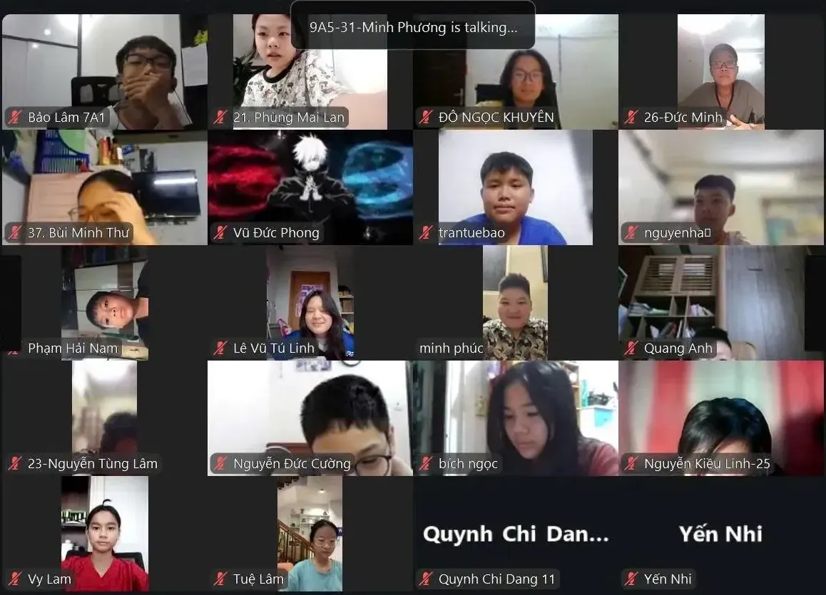 Mưa lớn, các trường học Hà Nội tiếp tục học online ngày 7/10