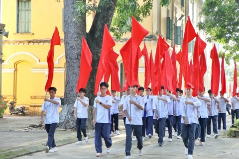 Gần 2,3 triệu học sinh Thủ đô háo hức đón Lễ khai giảng đặc biệt