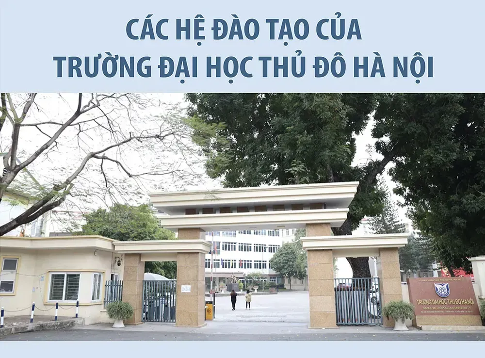 Các hệ đào tạo của Trường Đại học Thủ đô Hà Nội