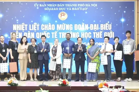 Hà Nội mở rộng hợp tác giáo dục toàn cầu
