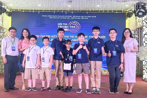 Trường Newton ghi dấu ấn đặc biệt tại Hội thi Tin học trẻ toàn quốc 2025