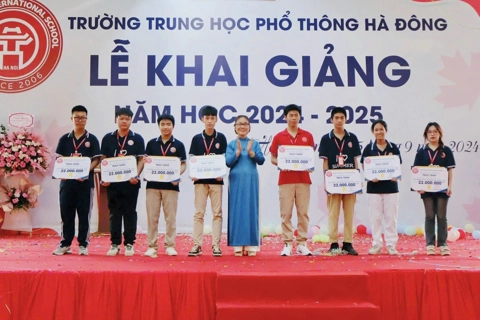 Trường THPT Hà Đông tuyển sinh 5 lớp từ điểm thi lớp 10 công lập