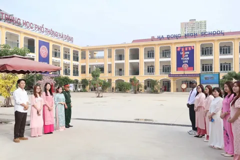 Trường THPT Hà Đông quan tâm phát triển năng lực của từng học sinh