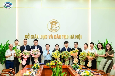Hà Nội gặp mặt đội tuyển dự thi Olympic thiên văn và vật lý thiên văn 2025
