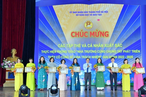 Chung tay phát triển, sẻ chia trách nhiệm – triết lý nhân văn của ngành GD&ĐT Hà Nội
