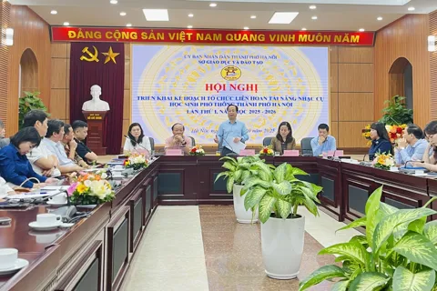 Liên hoan tài năng nhạc cụ trong học sinh Thủ đô lần thứ nhất