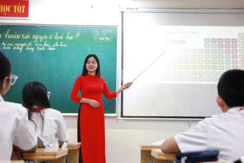 Lương nhà giáo chính thức được xếp cao nhất trong thang bậc lương hành chính sự nghiệp
