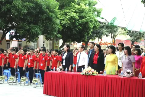 Lễ hưởng ứng Ngày pháp luật Việt Nam năm 2025 trong ngành giáo dục Hà Nội