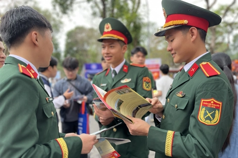 Điểm sàn khối ngành quân đội năm 2025 từ 14,5 đến 23 điểm