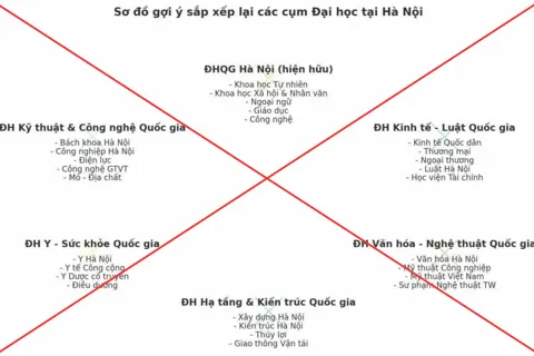 Bộ GD&ĐT cảnh báo thông tin không đúng về sắp xếp các trường đại học