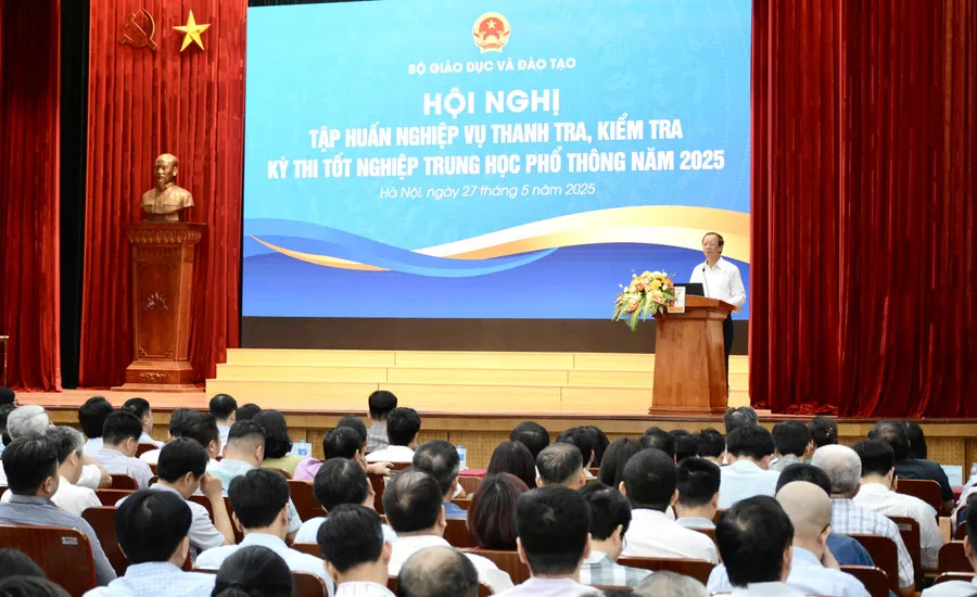Kỳ thi tốt nghiệp THPT 2025: thực hiện phương châm “4 đúng”, “3 không”, “2 tăng cường”