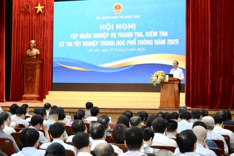 Kỳ thi tốt nghiệp THPT 2025: thực hiện phương châm “4 đúng”, “3 không”, “2 tăng cường”
