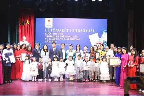 90.000 bài dự thi Những kỷ niệm sâu sắc về thầy cô và mái trường năm 2025