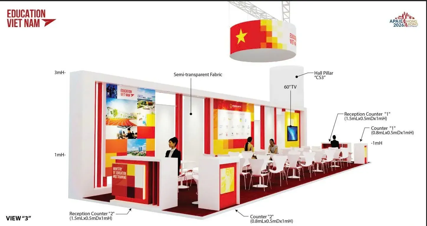 Việt Nam lần đầu tổ chức Triển lãm Giáo dục quốc tế khu vực châu Á-Thái Bình Dương