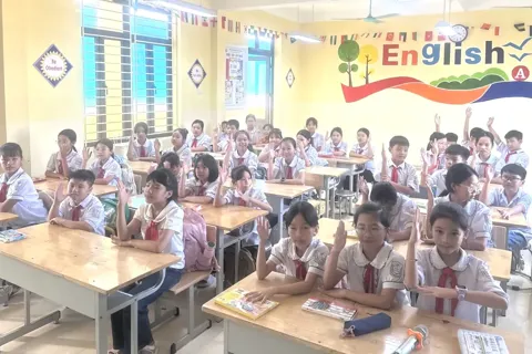 Hà Nội tiên phong đưa tiếng Anh thành ngôn ngữ thứ hai trong trường học