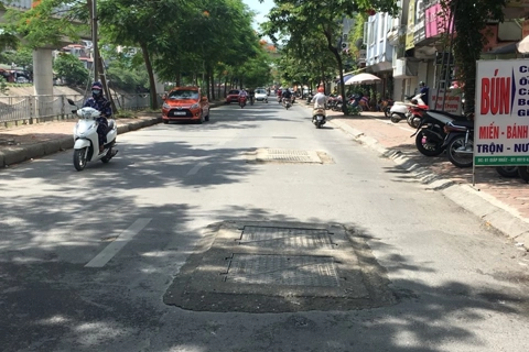 Điều chỉnh giao thông trên phố Giáp Nhất
