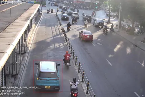 Camera AI phát hiện nhiều trường hợp vi phạm