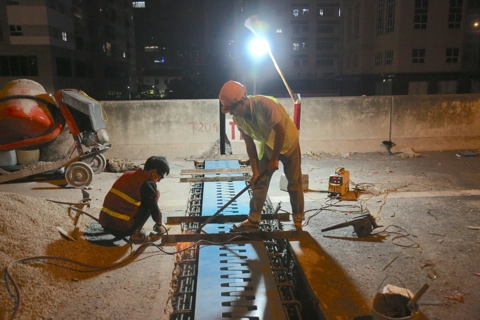 Hà Nội: đẩy nhanh tiến độ sửa chữa đường Vành đai 3 trên cao