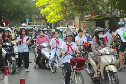 Hà Nội: đảm bảo trật tự, an toàn giao thông từ đầu năm học mới